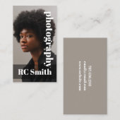 モダン写真家名刺 名刺 (正面/裏面)