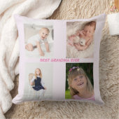 モダン写真家族の母の日 クッション (ブランケット)