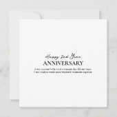 モダン写真家結婚周年記念 (裏面)