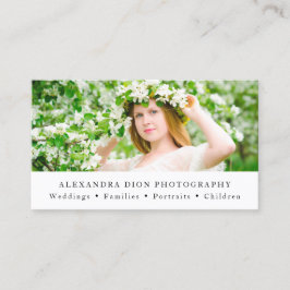 モダン写真家 名刺