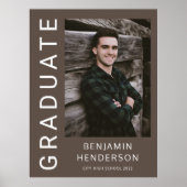 モダン写真少年2023卒業 ポスター (正面)