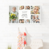 モダン写真葬儀・追悼式 横断幕 (インサイチュ)