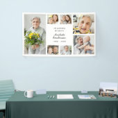 モダン写真葬儀・追悼式 横断幕 (トレードショー)