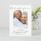 モダン写真 |永遠の婚約An 案内状 (スタンド正面)