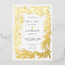 モダン冬リースフレ結婚ーム