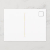 モダン出産案内はがき 案内ポストカード (裏面)