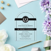 モダン医学博士（医学博士） アクリル招待状 (インサイチュ (ウェディング))