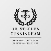 モダン医学博士（医学博士） ウィンドウサイン (シート)