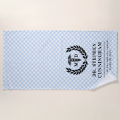 モダン医学博士（医学博士） ビーチタオル (正面)