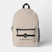 モダン医学博士（医学博士） プリントバックパック (正面)