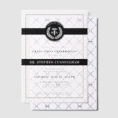 モダン医学博士（医学博士） ベラム紙招待状 (オフセット (招待状))