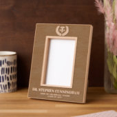 モダン医学博士（医学博士） レーザー彫刻フレーム (左)