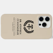 モダン医学博士(医学博士) Case-Mate iPhoneケース (裏面 (横))