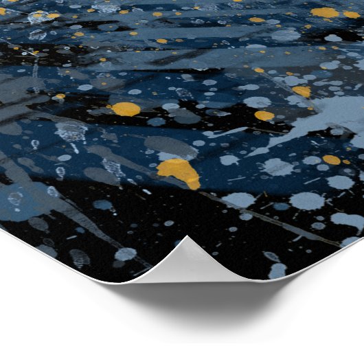 モダン十字架 ポスター (角)