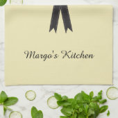 モダン千鳥格子の キッチンタオル (折り畳み)