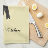 モダン千鳥格子の キッチンタオル (四つ折り)