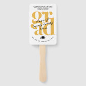 モダン卒業エレガント ハンドファン (裏面)