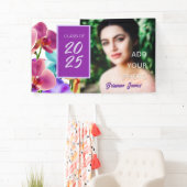 モダン卒業スタイリッシュパーティーのフォトバナー 横断幕 (インサイチュ)