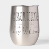 モダン卒業パーソナライズされた級 (左面)