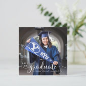 モダン卒業写真のスクリプト 案内状 (スタンド正面)