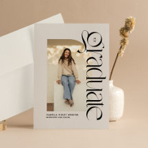 モダン卒業写真