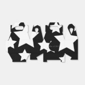 モダン卒業式ハugeスター黒白2020卒業 フェイバーボックス (折り畳みなし)