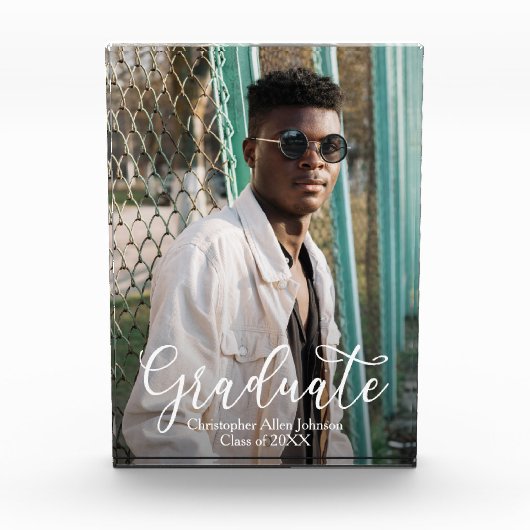 モダン卒業式 フォトブロック (正面)