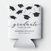 モダン卒業式 缶クーラー (裏面)