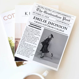 モダン卒業新聞大学 招待状