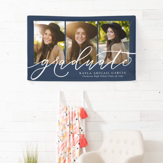 モダン卒業生3名 横断幕 (インサイチュ)