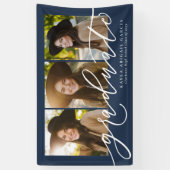 モダン卒業生3名 横断幕 (縦)