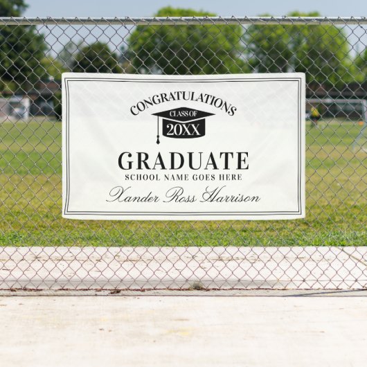 モダン卒業生 横断幕 (インサイチュ)