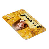 モダン卒業発表の写真B マグネット (右側)