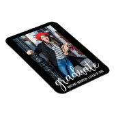 モダン卒業発表写真WB マグネット (右側)