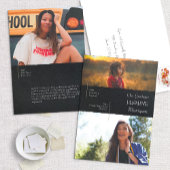 モダン卒業発表 招待状