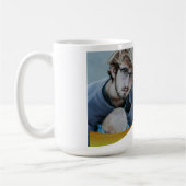 モダン卒業白波 コーヒーマグカップ (左)