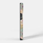 モダン印象派の花 iPhoneケース (右側面)