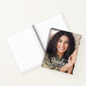 モダン即刻写真卒業ゲストブック ノートブック (内部)