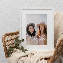 モダン友エレガントだち向けベティ最高の写真 ポスター