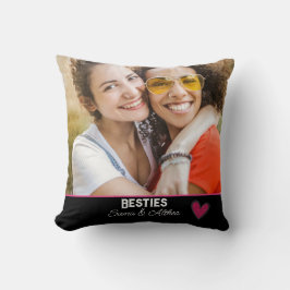 モダン友最高の人の写真 クッション