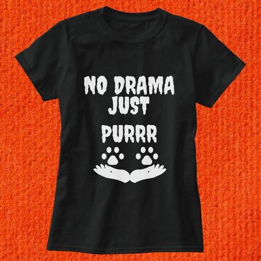 モダン可愛おもしろいい猫ペット引用文パーソナライズされたブラック Tシャツ