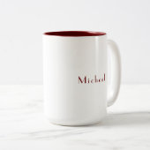 モダン名カスタム前 ツートーンマグカップ (正面右)