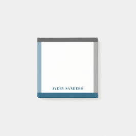 モダン名シンプルはっきりした縁ど前 ポストイット