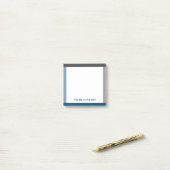 モダン名シンプルはっきりした縁ど前 ポストイット (デスク上)