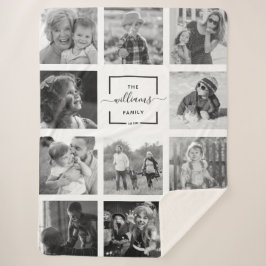 モダン名写真 シェルパブランケット