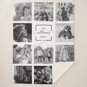 モダン名写真 シェルパブランケット