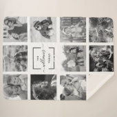 モダン名写真 シェルパブランケット (正面(横))