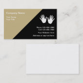 モダン名刺のマッサージ 名刺 (正面/裏面)