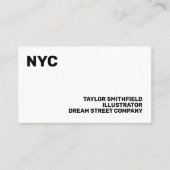 モダン名刺 名刺 (正面)