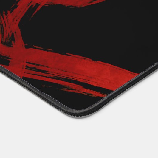 モダン名芸術的絵を描付き抽象芸術ストローク デスクマット (コーナー)